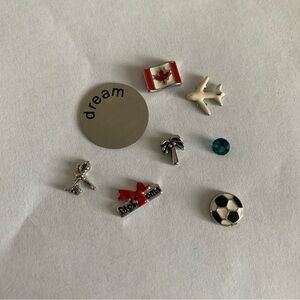 Southern Hill Designs charms for locket (7+1 dream coin)